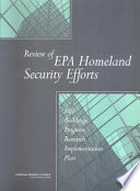 Review of EPA homeland security efforts safe buildings program research implementation plan /
