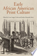 Early African American print culture