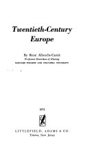 Twentieth-century Europe.