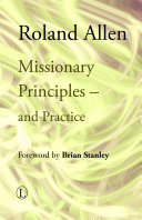 Missionary principles and practice /