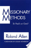 Missionary methods : St.Paul's or ours? /