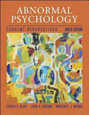 Abnormal psychology : current perspectives.