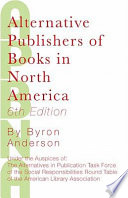 Alternative publishers of books in North America