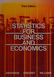 Statistics for business and economics /