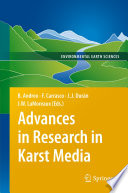 Advances in Research in Karst Media