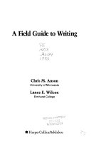 A field guide to writing /