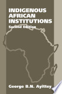Indigenous African institutions