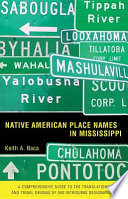 Native American place names in Mississippi