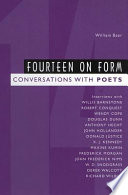 Fourteen on form conversations with poets /