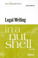 Legal writing in a nutshell /