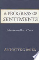 A progress of sentiments reflections on Hume's Treatise /