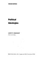Political ideologies /