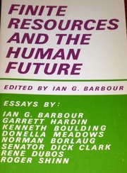 Finite resources and the human future /