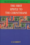 The first Epistle to the Corinthians /