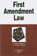 First Amendment law in a nutshell /