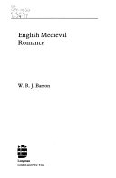 English medieval romance /