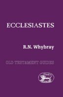 The international critical commentary : Critical and exegetical commentary on book of Ecclesiastes /