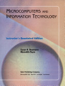 Microcomputers and information technology : instructor's ed. /
