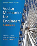 Vector mechanics for engineers.