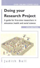 Doing your research project : a guide for first-time researchers in education, health and social science /