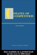 Climates of competition