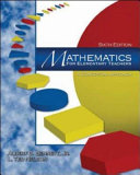Mathematics for elementary teachers : a conceptual approach /