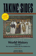 Traditions and encounters : a global perspective on the past ; vol. I from the beginning to1500 /