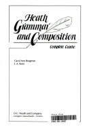 Heath grammar and composition. : complete course /