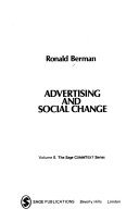 Advertising and social change /