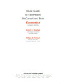 A study guide to accompany McConnell and Brue economics /