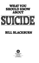 What you should know about suicide /