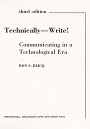 Technically-write! : communicating in a technological era /