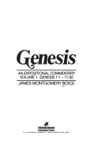 Genesis, an expositional commentary /