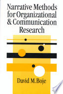 Narrative methods for organizational and communication research