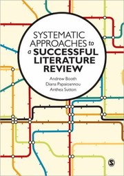 Systematic approaches to successful literature review /