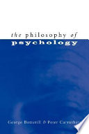 The philosophy of psychology