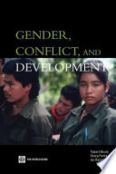Gender, conflict, and development /