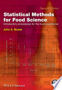 Statistical methods for food science introductory procedures for the food practitioner /