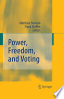 Power, Freedom, and Voting
