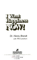I want happiness now! /