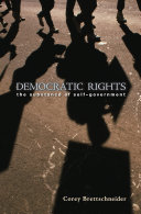 Democratic rights the substance of self-government /