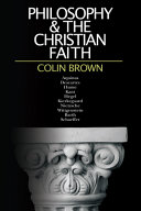 Philosophy and the Christian Faith : a historical sketch from the middle ages to the present day /