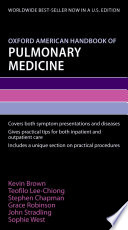 Oxford American handbook of pulmonary medicine