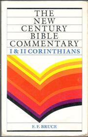 New Century Bible Commentary : I and 2 Corinthians /