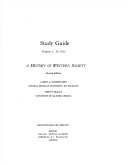 A history of western society : Study guide /