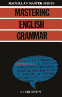 Mastering English grammar /
