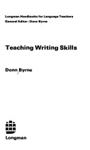 Teaching writing skills /