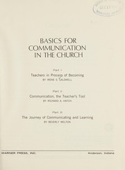 Basics for communication in the church /