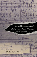 Arnold Schoenberg's a survivor from Warsaw in postwar Europe /