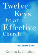Twelve keys to an effective church : strategic planning for mission /
